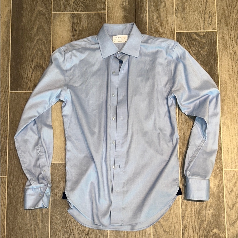 Men's Blue Dress Shirt
